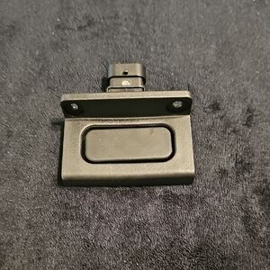 Black Rectangular Wall Mount Bracket